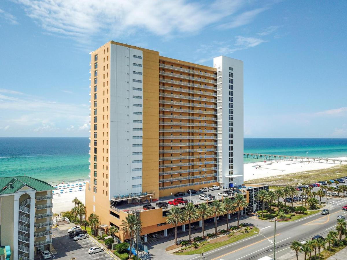 Beachfront Stunning View 100 Ft Long Swimming Pool Apartment Panama City Beach