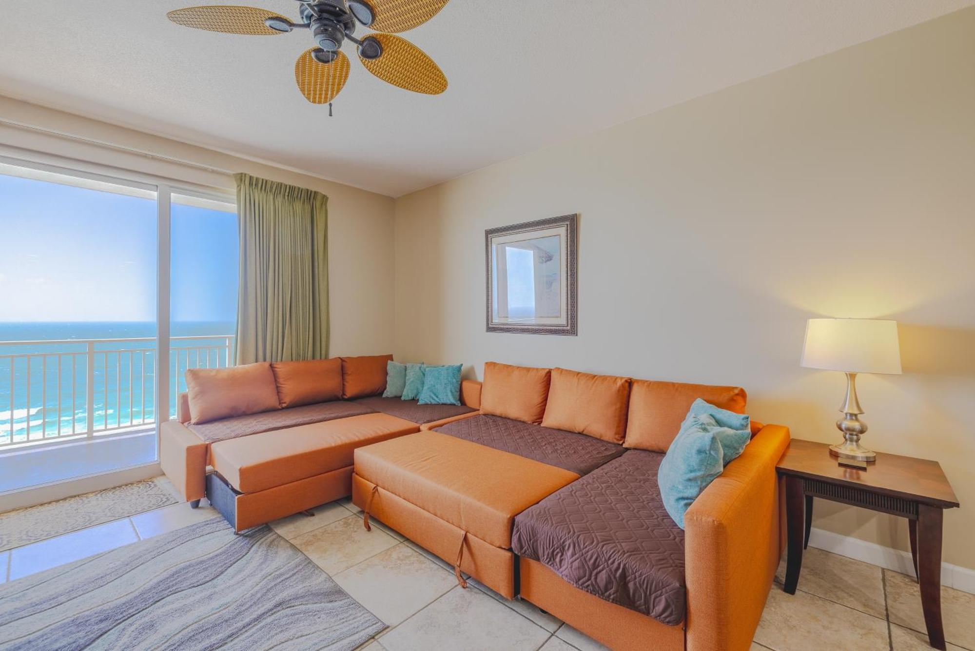 Apartment Beachfront Stunning View 100 Ft Long Swimming Pool Panama City Beach