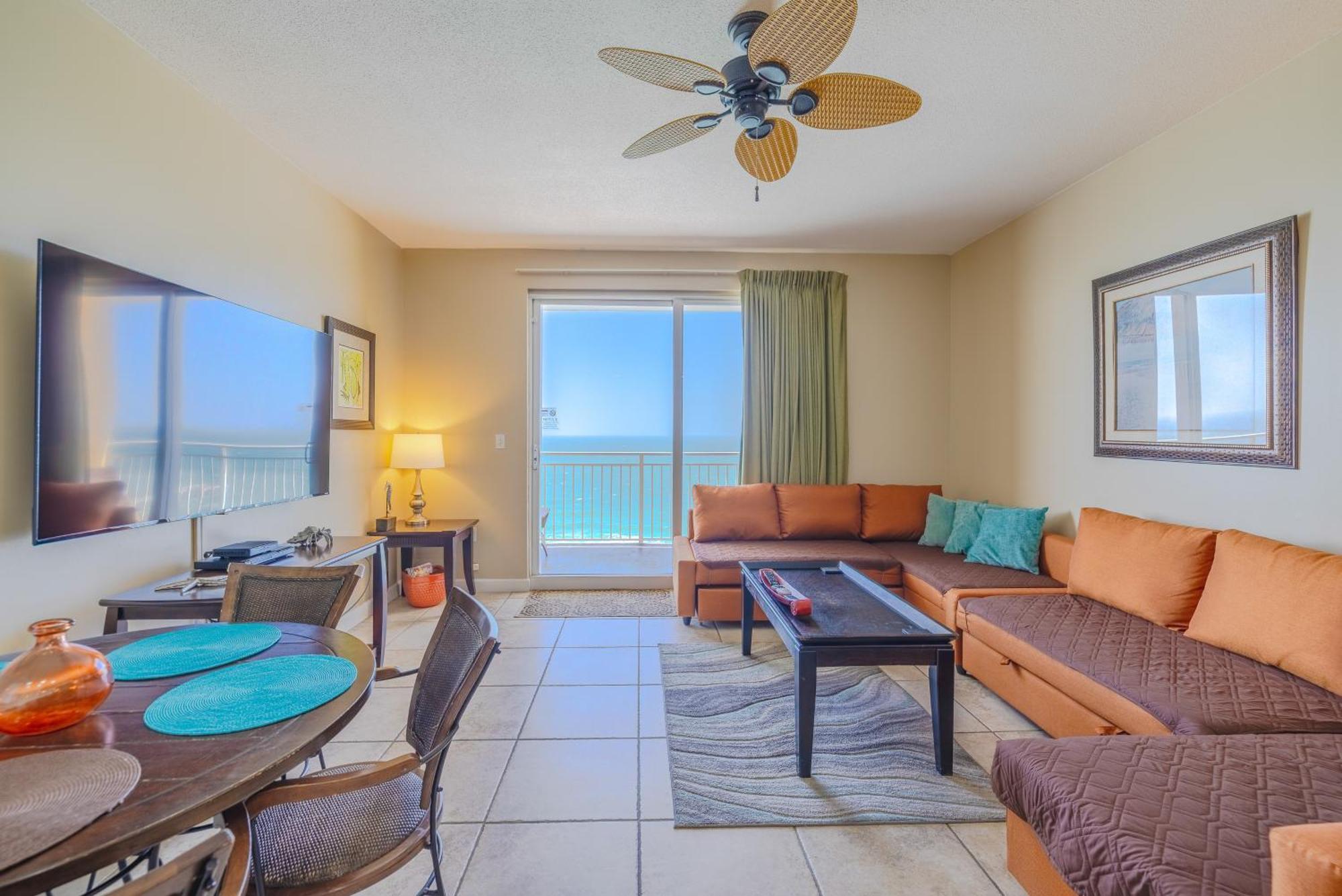 Apartment Beachfront Stunning View 100 Ft Long Swimming Pool Panama City Beach